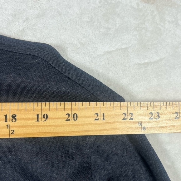 NWOT Ermenegildo Zegna XXL Heather Blue Knit Cotton Long Sleeve Button Shirt - Picture 10 of 12